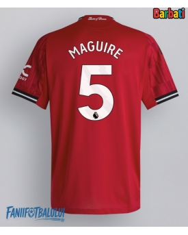 Manchester United Harry Maguire #5 Tricou Fotbal Replică 2025-26 Barbati Acasa